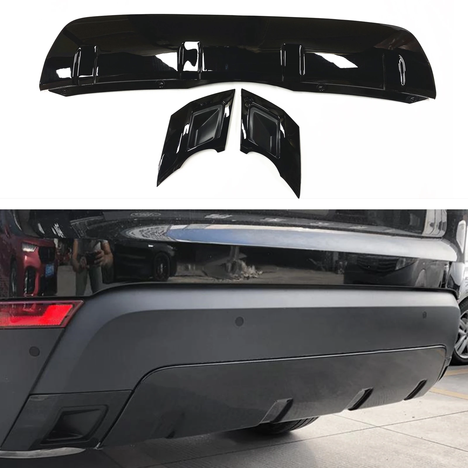 For Land Rover Discovery 5 2017-2023 LR061302 Car Rear Bumper Guard Board Skid Plate Spoiler Lip Tow Hook Cover Trailer Protect
For Land Rover Discovery 5 2017-2023 LR061302 Car Rear Bumper Guard Board Skid Plate Spoiler Lip Tow Hook Cover Trailer Protect