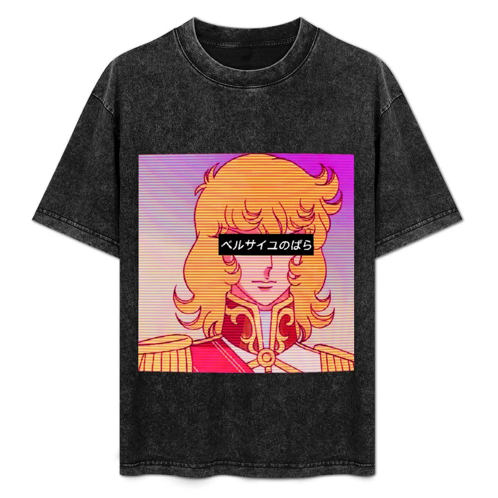Rose Of Versailles Vapor Wave Fan Art T-Shirt Fashion Print Casual Short Sleeve
Rose Of Versailles Vapor Wave Fan Art T-Shirt Fashion Print Casual Short Sleeve