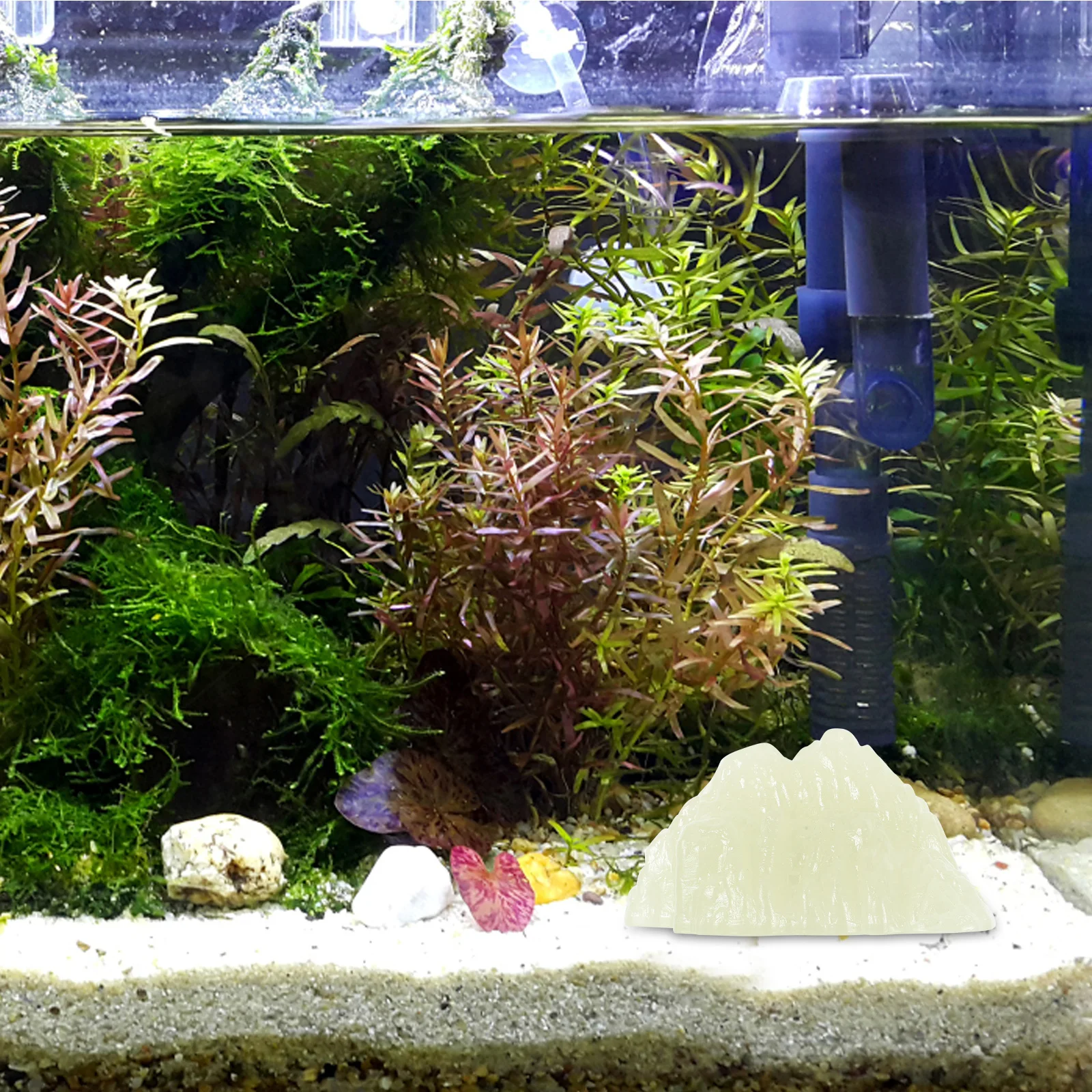 Glowing Stones Fish Tank Rock Aquarium Decoration Luminous Stone Fish Tank Garden Decorative Rocks Bonsai Rockery Statue Glow in
Glowing Stones Fish Tank Rock Aquarium Decoration Luminous Stone Fish Tank Garden Decorative Rocks Bonsai Rockery Statue Glow in