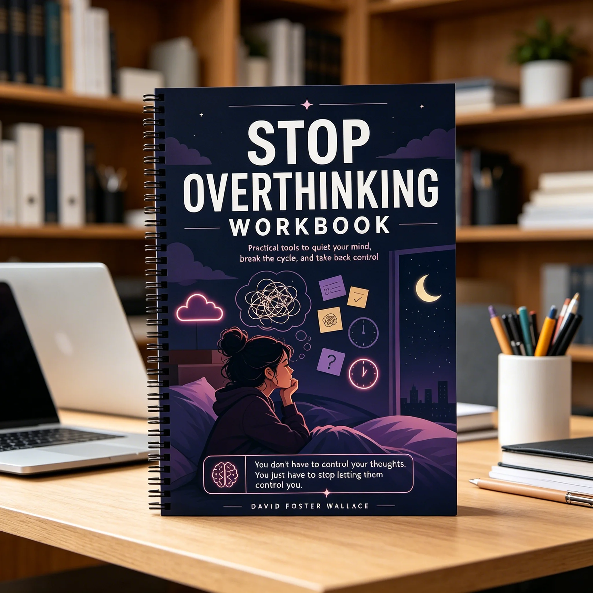 Stop Overthinking Workbook – Anxiety Relief & Stress Management Journal for Emotional Balance, Mental Clarity & Daily Mind Reset
Stop Overthinking Workbook – Anxiety Relief & Stress Management Journal for Emotional Balance, Mental Clarity & Daily Mind Reset