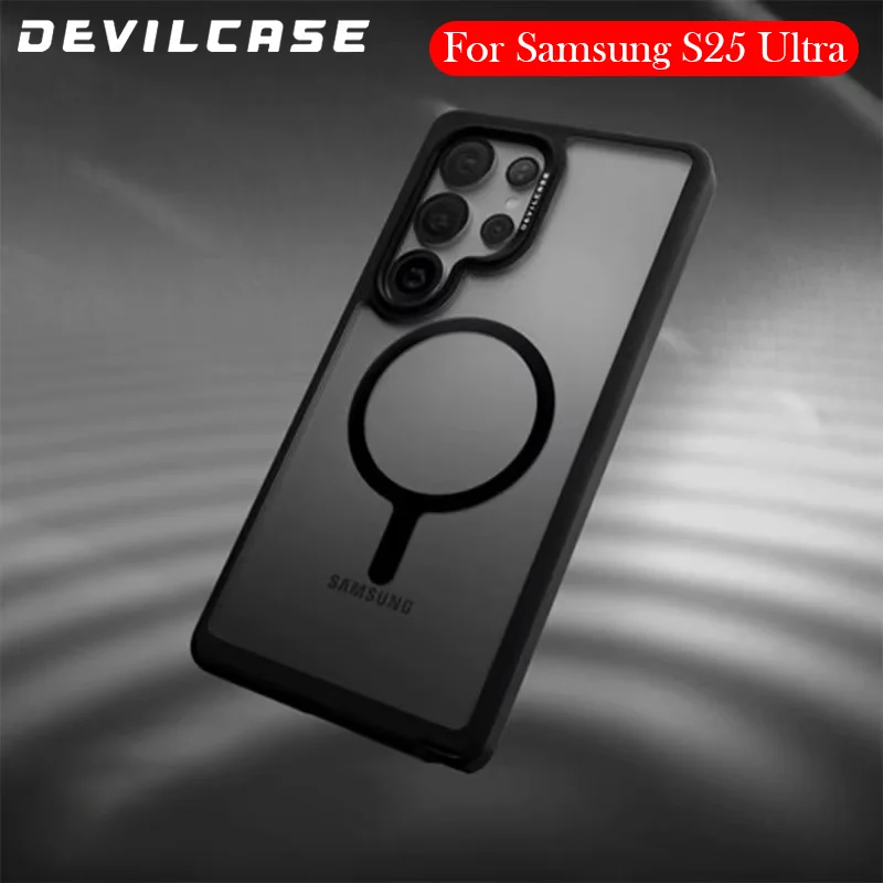 Чехол DEVILCASE для Samsung S25 Ultra, задняя крышка с беспроводной зарядкой
Чехол DEVILCASE для Samsung S25 Ultra, задняя крышка с беспроводной зарядкой
