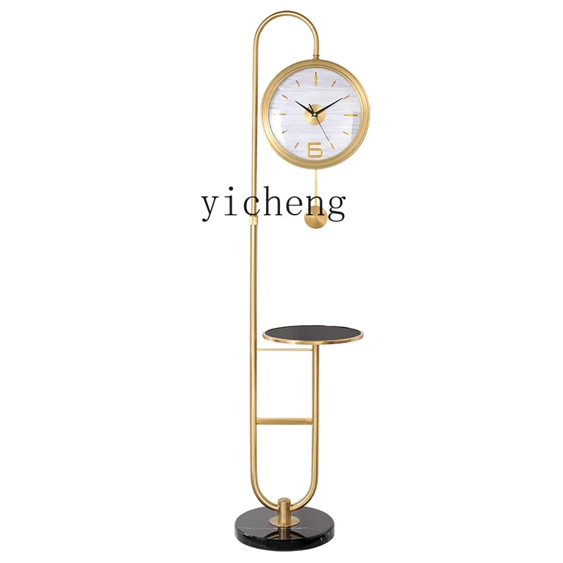 XL living room light luxury brass floor clock creative shelf clock decoration floor clock
XL living room light luxury brass floor clock creative shelf clock decoration floor clock