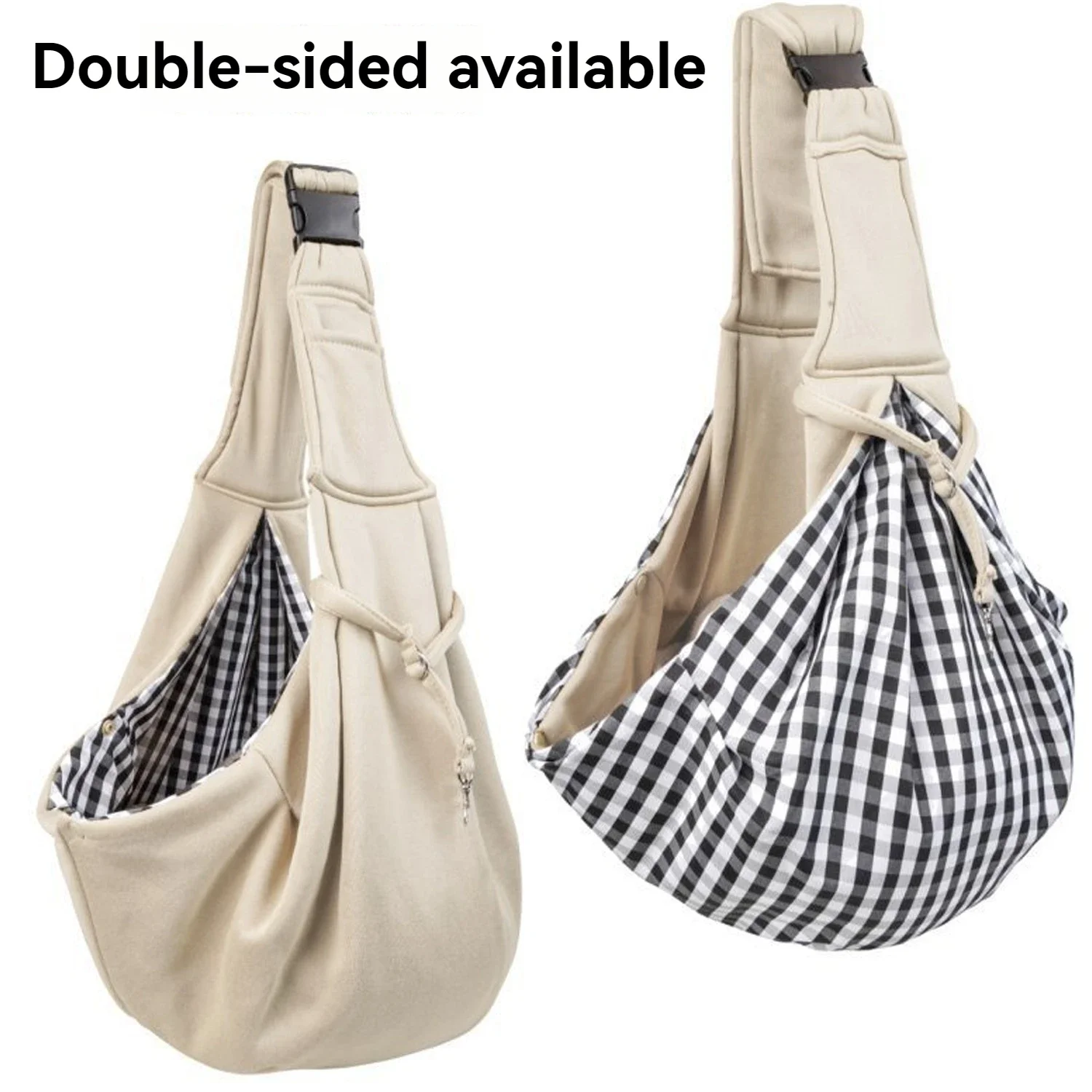 Small pet sling holder, hands-free reversible pet paper plastic bag, handbag, dog and cat sling holder, easy and portable
Small pet sling holder, hands-free reversible pet paper plastic bag, handbag, dog and cat sling holder, easy and portable