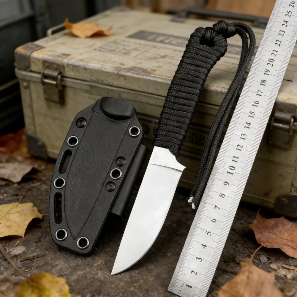 Новое высокопрочное фиксированное лезвие для рыбалки, лезвие из стали 440C с нейлоновым шнуром, портативный нож для выживания, кемпинга, пешего туризма, джунглей
Новое высокопрочное фиксированное лезвие для рыбалки, лезвие из стали 440C с нейлоновым шнуром, портативный нож для выживания, кемпинга, пешего туризма, джунглей
