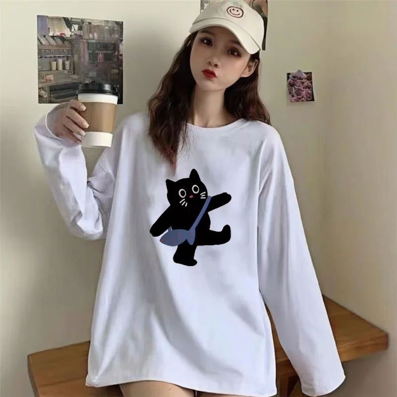 Long Sleeve Shirts Autumn Winter top Sports Versatile top Cotton Outdoor European style Korean version Ladies' casual T-shirt
Long Sleeve Shirts Autumn Winter top Sports Versatile top Cotton Outdoor European style Korean version Ladies' casual T-shirt