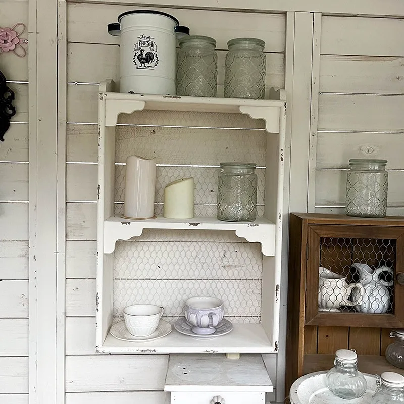 American Natural Old Wood Wall Cabinet Storage Shelf Wall Cabinet Living Room Kitchen Multi-Purpose Hanging Rack Vintage Display
American Natural Old Wood Wall Cabinet Storage Shelf Wall Cabinet Living Room Kitchen Multi-Purpose Hanging Rack Vintage Display