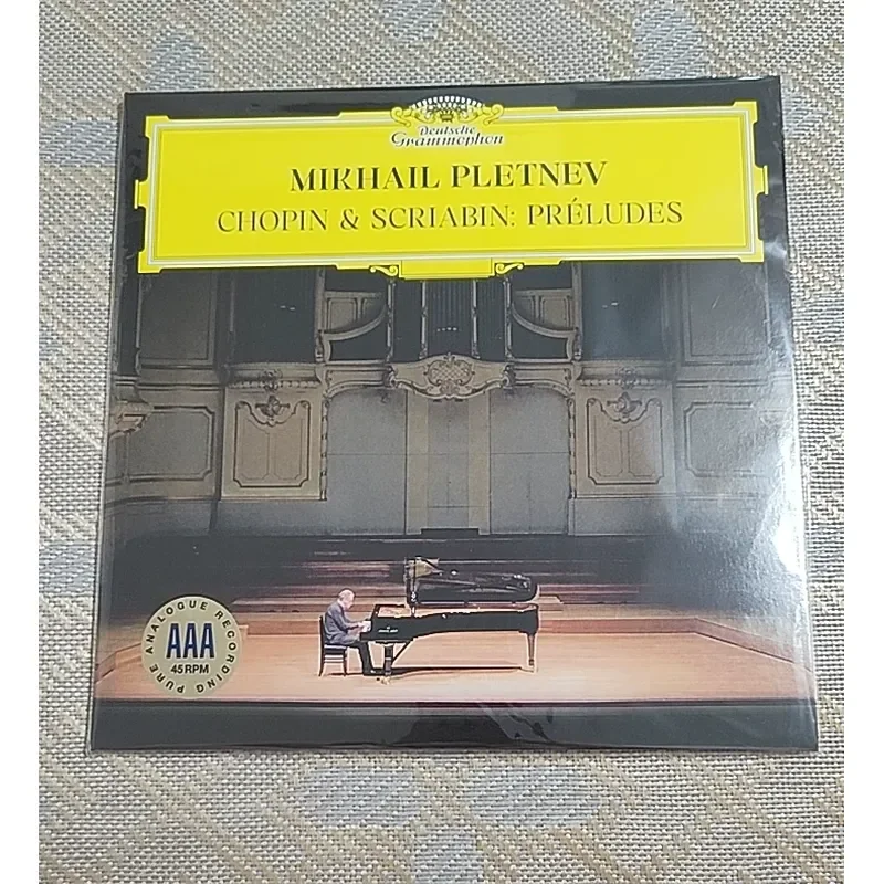 Genuine Guarantee Mikhail Pletnev Chopin & Scriabin Prelude 2LP Vinyl for Vinyl Record Players
Genuine Guarantee Mikhail Pletnev Chopin & Scriabin Prelude 2LP Vinyl for Vinyl Record Players