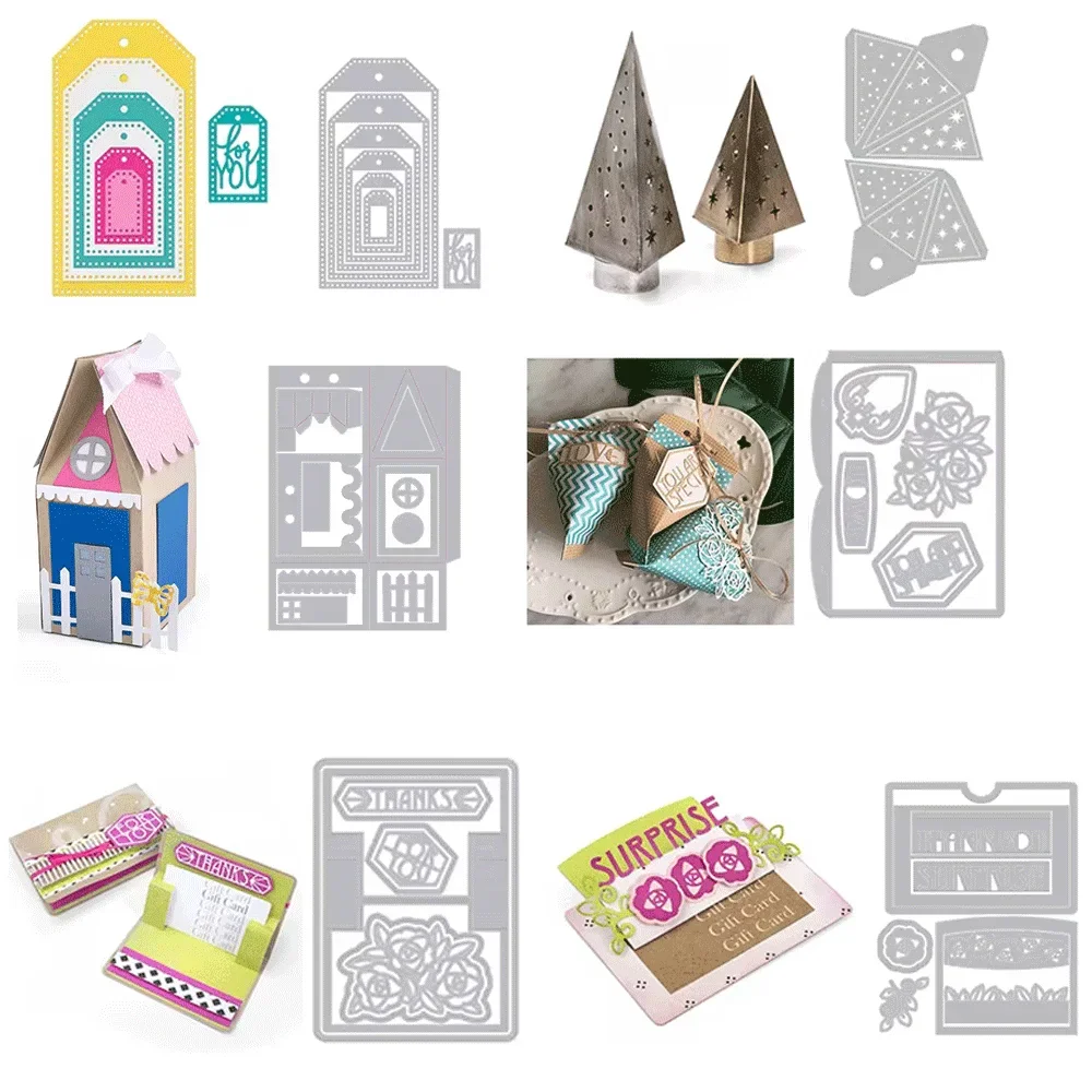 House Favor Box Cutting Dies For DIY Scrapbooking Album Card Making Decoration Paper Craft Metal Die Cuts
House Favor Box Cutting Dies For DIY Scrapbooking Album Card Making Decoration Paper Craft Metal Die Cuts