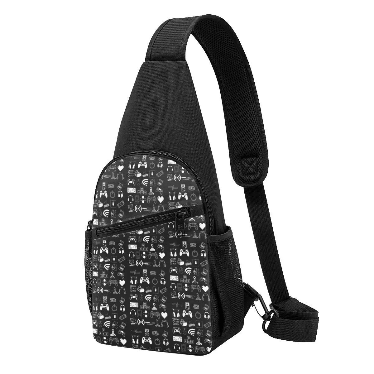 Gamer Controller Video Game Gaming Gamepad Chest Bag Men Sling Crossbody Backpack Chest Bag Traveling Daypack Shoulder Bag
Gamer Controller Video Game Gaming Gamepad Chest Bag Men Sling Crossbody Backpack Chest Bag Traveling Daypack Shoulder Bag