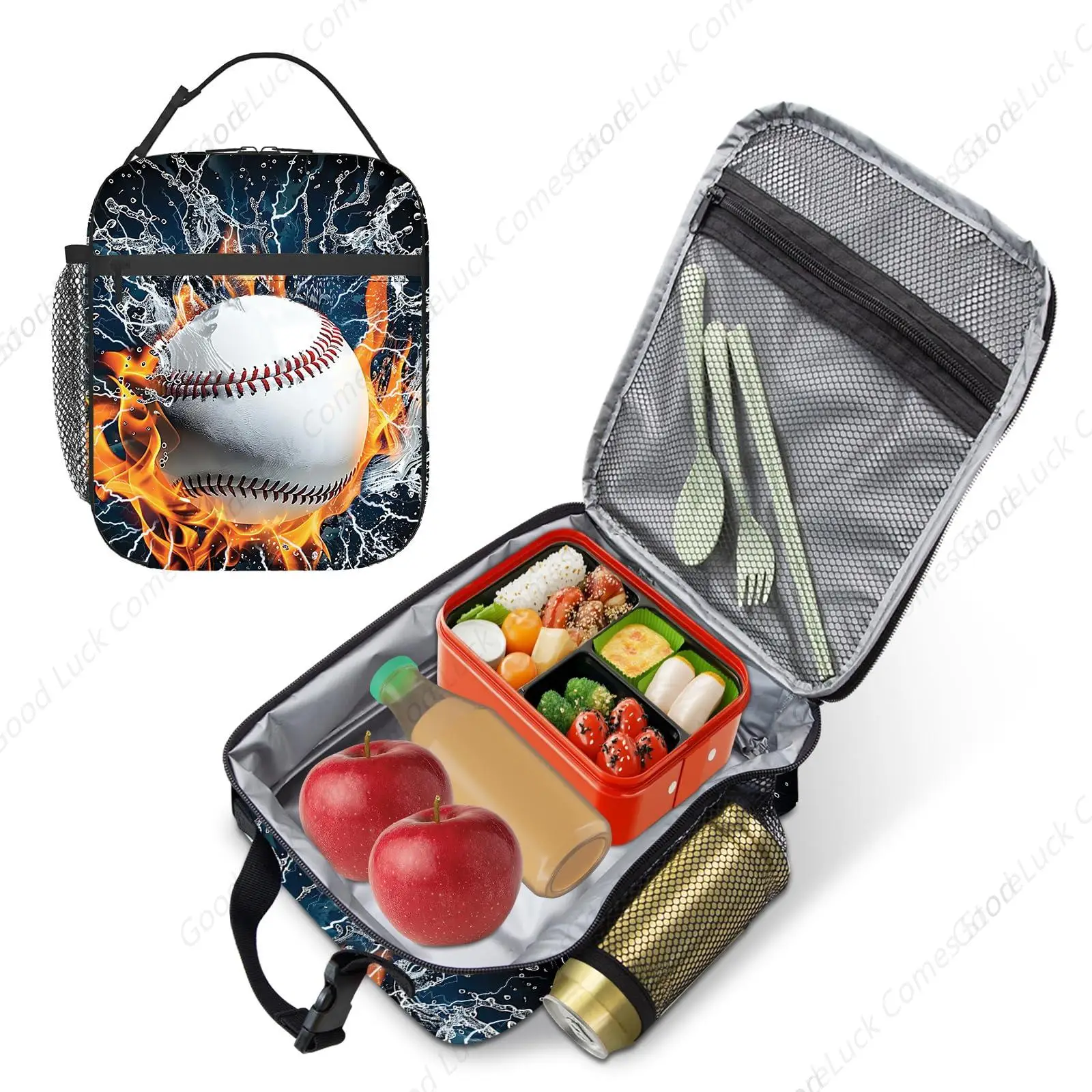 Детский ланч-бокс, пожарный бейсбольный изолированный ланч-бокс для детей и мальчиков с держателем для бутылки с водой, бейсбольная сумка для обеда для школьной работы
Детский ланч-бокс, пожарный бейсбольный изолированный ланч-бокс для детей и мальчиков с держателем для бутылки с водой, бейсбольная сумка для обеда для школьной работы