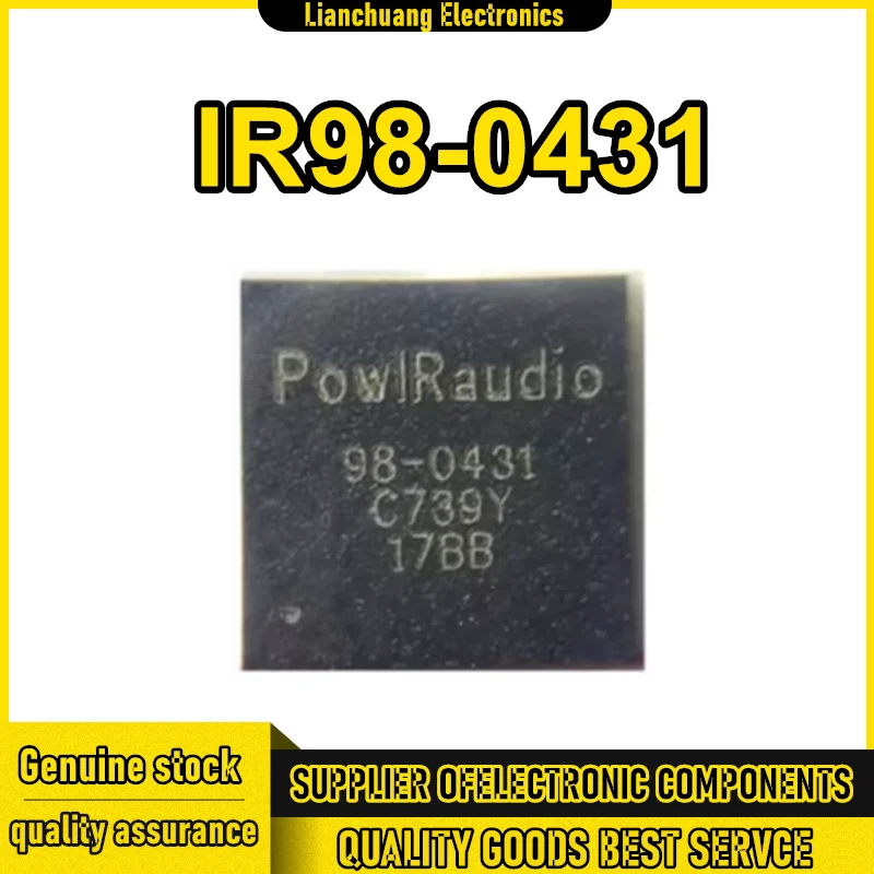 5 шт. оригинальный новый чип IR98-0431 98-0431 QFN PowIRaudio Spot QFN на складе
5 шт. оригинальный новый чип IR98-0431 98-0431 QFN PowIRaudio Spot QFN на складе