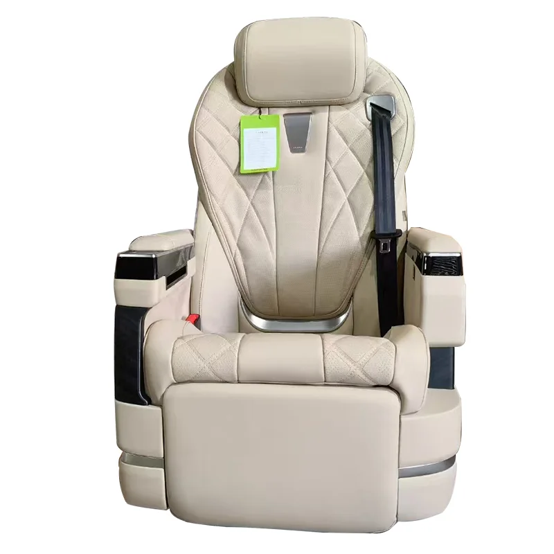 Manufacturer's Luxury Aero Leather Seats for Toyota Sienna VIP Car Heated Massage Feature Professional Luxury Car Seats on Sale
Manufacturer's Luxury Aero Leather Seats for Toyota Sienna VIP Car Heated Massage Feature Professional Luxury Car Seats on Sale