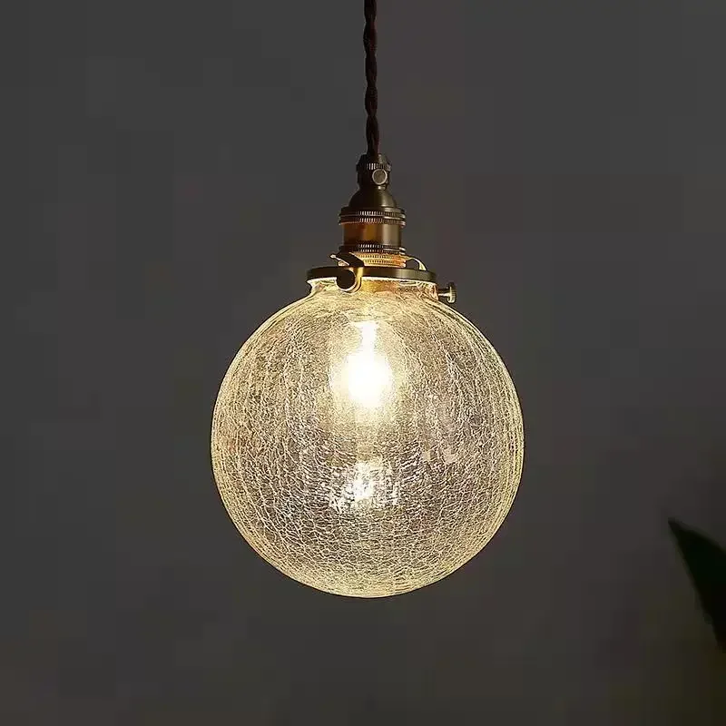 Nordic Retro Brass Glass Chandelier Single Ins Minimalist Dining Room Lamp Bedroom Bedside Chandelier
Nordic Retro Brass Glass Chandelier Single Ins Minimalist Dining Room Lamp Bedroom Bedside Chandelier