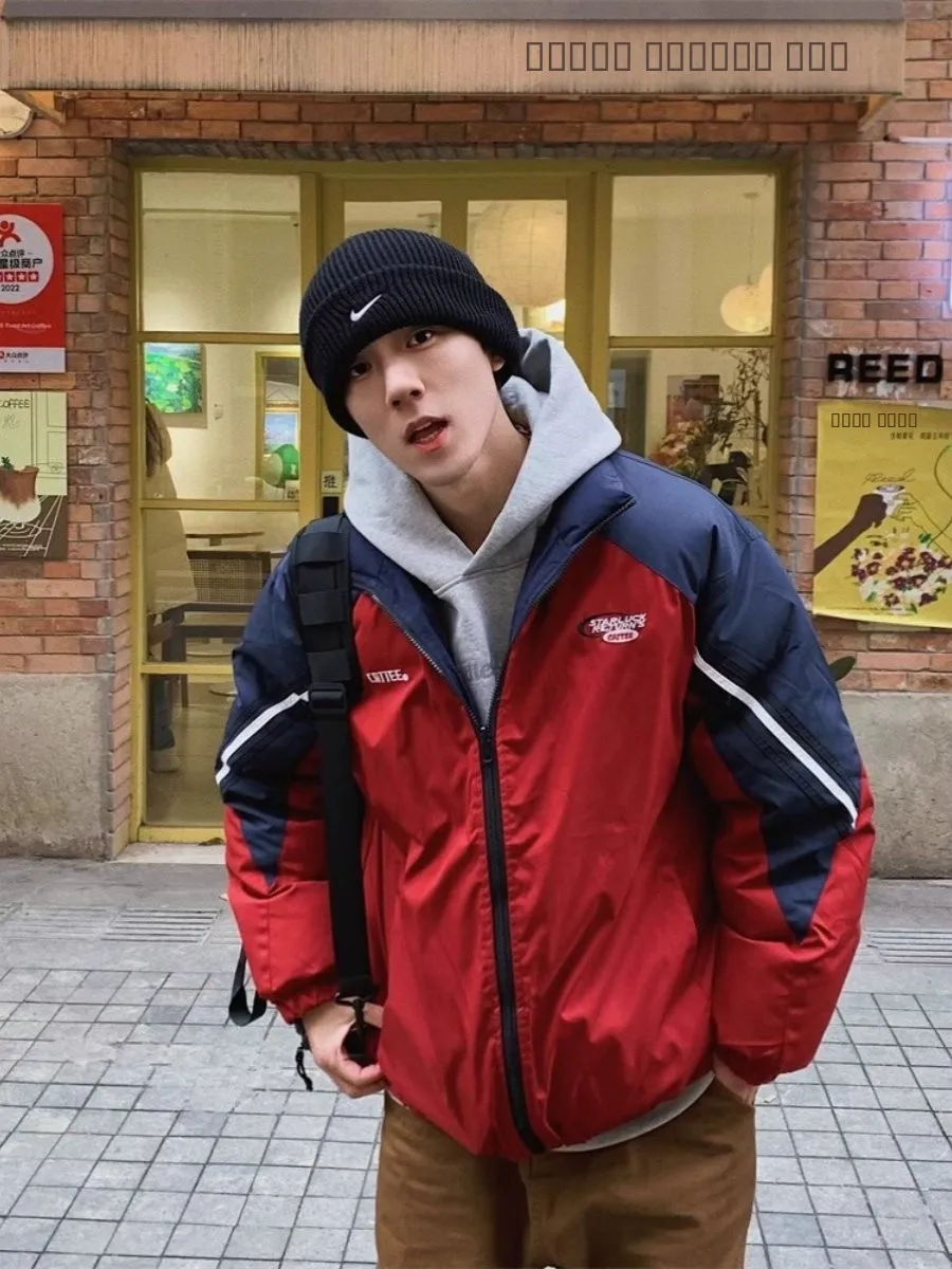 American Retro Double-Sided Wear Contrast Color Cotton Jaet Men's Women's CleanFit Work Coat Loose Cotton Clothes Couple's ...
American Retro Double-Sided Wear Contrast Color Cotton Jaet Men's Women's CleanFit Work Coat Loose Cotton Clothes Couple's ...