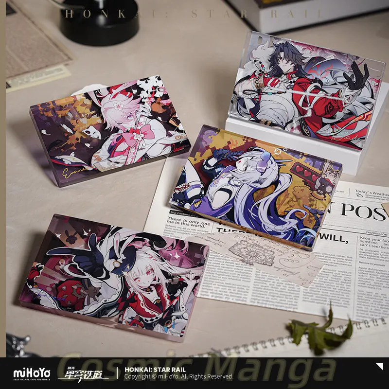 Halloween Cosplay Xmas Gift Birthday Game Honkai: Star Rail Silver Wolf Sparxie Blade Acrylic Decoration Gifts Official MiHoYo
Halloween Cosplay Xmas Gift Birthday Game Honkai: Star Rail Silver Wolf Sparxie Blade Acrylic Decoration Gifts Official MiHoYo