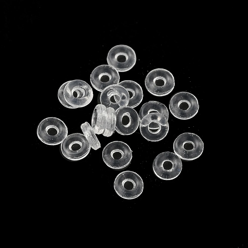 500pcs Gasket Ring Round Clear Stopper Beads Silicone Spacer Bead 2.5mm for Jewelry Making Bracelet Necklace Findings
500pcs Gasket Ring Round Clear Stopper Beads Silicone Spacer Bead 2.5mm for Jewelry Making Bracelet Necklace Findings