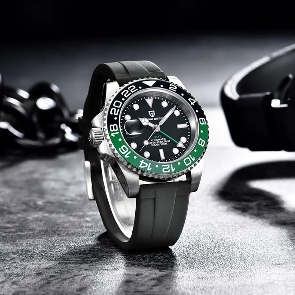 PAGANI DESIGN Men's Watch GMT 40mm Mechanical Watch Top Brand Sapphire Glass Stainless Steel Waterproof Timepiece Men Gift Watch
PAGANI DESIGN Men's Watch GMT 40mm Mechanical Watch Top Brand Sapphire Glass Stainless Steel Waterproof Timepiece Men Gift Watch