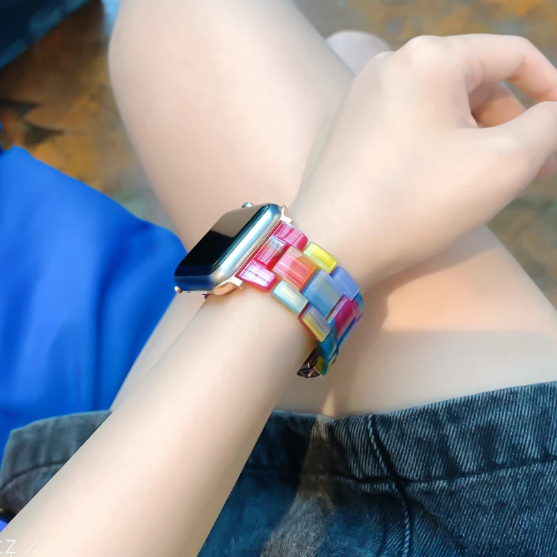 Ремешок из смолы для Apple Watch ремешок 40 мм 45 мм 44 мм 41 мм 42 мм 38 ремешок для часов браслет apple watch series 6 SE 7 8 9 ultra 2 ремешок 49 мм
Ремешок из смолы для Apple Watch ремешок 40 мм 45 мм 44 мм 41 мм 42 мм 38 ремешок для часов браслет apple watch series 6 SE 7 8 9 ultra 2 ремешок 49 мм