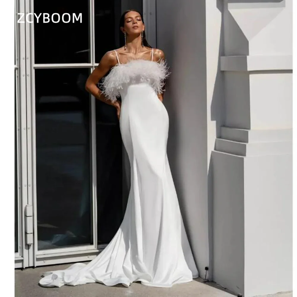 Customized Strapless Off The Shoulder Mermaid Wedding Dresses Feathers Floor Length 2025 Sexy Bridal Gowns Vestidos De Novia
Customized Strapless Off The Shoulder Mermaid Wedding Dresses Feathers Floor Length 2025 Sexy Bridal Gowns Vestidos De Novia