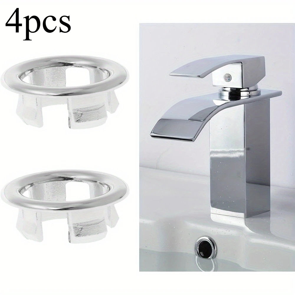 4pcs Sink Overflow Ring, Overflow Sink Hole Cover for Kitchen Sink Overflow Cover Bathroom Bath Overflow Cover Sink Hole Round
4pcs Sink Overflow Ring, Overflow Sink Hole Cover for Kitchen Sink Overflow Cover Bathroom Bath Overflow Cover Sink Hole Round