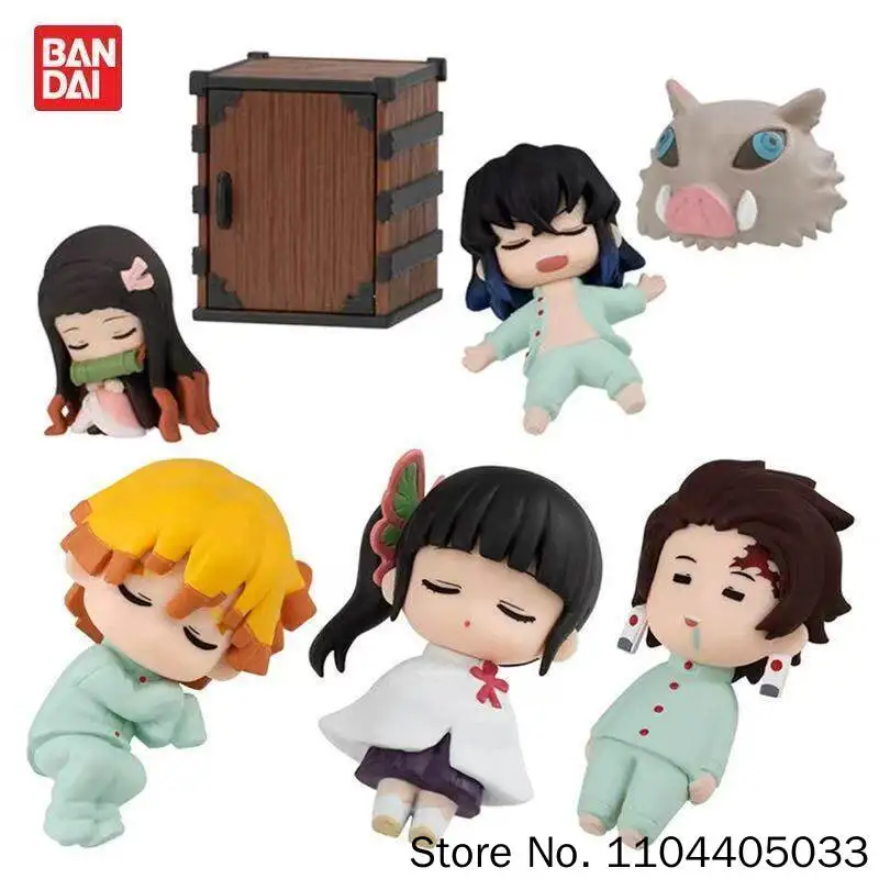 New In Stock Bandai Demon Slayer Sleep Team'S First And Second Rounds Of Twisted Egg Pendant Action Figure Model Birthday Gifts
New In Stock Bandai Demon Slayer Sleep Team'S First And Second Rounds Of Twisted Egg Pendant Action Figure Model Birthday Gifts