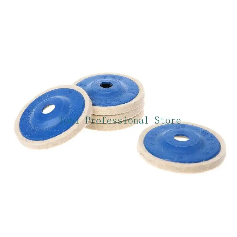 57QF 5Pcs 4'' Round Polishing Wheel Felt Wool Buffing Polishers Pad Buffer Disc Tools
57QF 5Pcs 4'' Round Polishing Wheel Felt Wool Buffing Polishers Pad Buffer Disc Tools