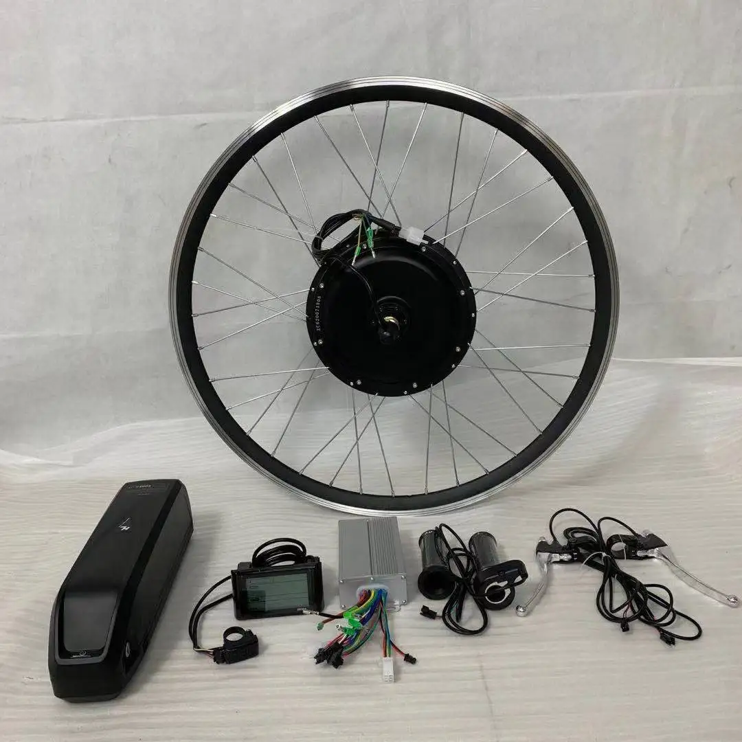 Front Motor Kit With Battery 1KW Electric Bicycle Conversion Kit 36V48V 1000 W 26 Inch Lithium Battery Full Twist Throttle
Front Motor Kit With Battery 1KW Electric Bicycle Conversion Kit 36V48V 1000 W 26 Inch Lithium Battery Full Twist Throttle