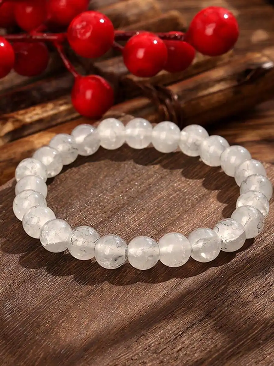 Crackle Glass Bead Bracelet Bohemian Elastic Stretch Bracelets For Women
Crackle Glass Bead Bracelet Bohemian Elastic Stretch Bracelets For Women