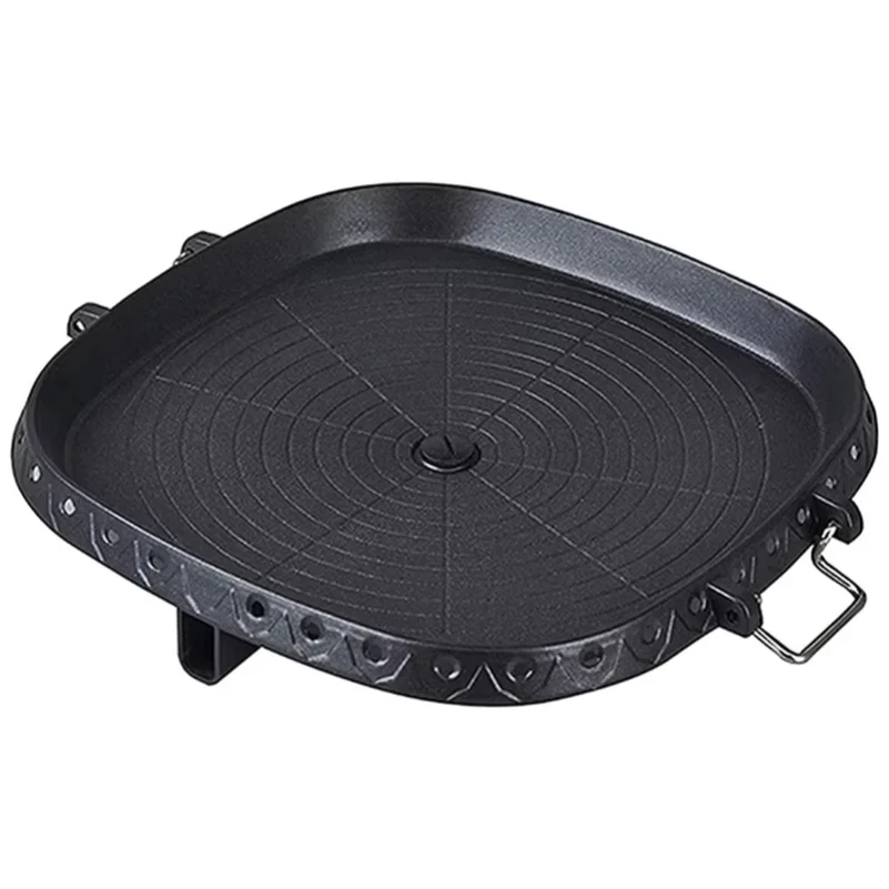 Korean Square Grill Pan Maifan Coated Camping Board,Non-stick Smokeless Barbecue Plate for Indoor Outdoor Gas Induction Stovetop
Korean Square Grill Pan Maifan Coated Camping Board,Non-stick Smokeless Barbecue Plate for Indoor Outdoor Gas Induction Stovetop
