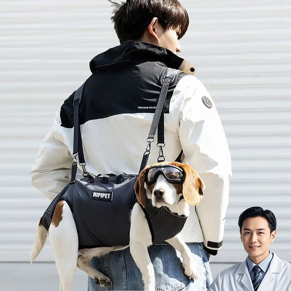 Breathable Pet Outing Backpack Adjustable Strap Full Support Dogs Sling Carrier Shoulder&Handheld Comfortable Dog Lift Harness
Breathable Pet Outing Backpack Adjustable Strap Full Support Dogs Sling Carrier Shoulder&Handheld Comfortable Dog Lift Harness