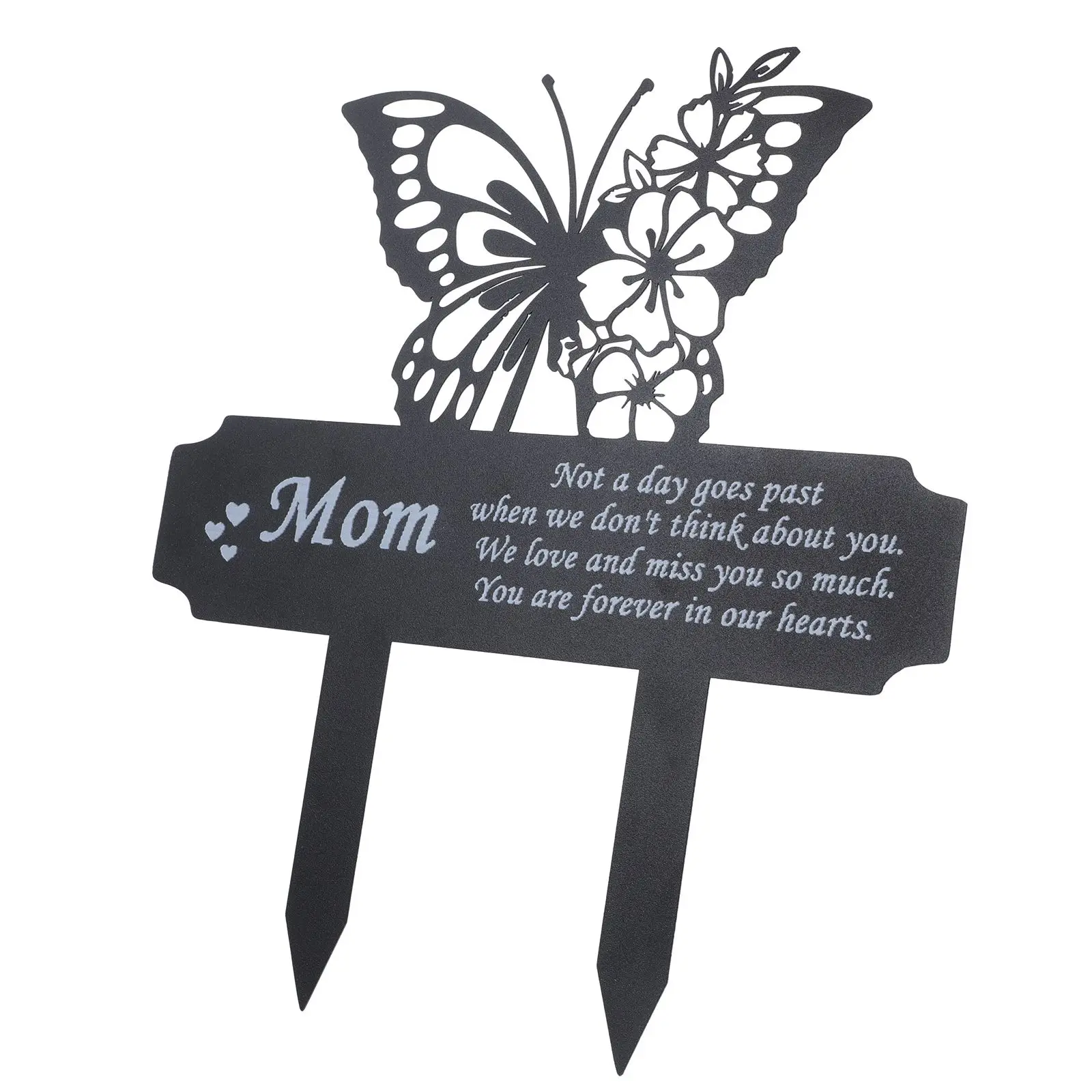 Waterproof Grave Stake Memorial Marker Butterfly Garden Decor for Mom Dad Cemetery Craft Durability Outdoor
Waterproof Grave Stake Memorial Marker Butterfly Garden Decor for Mom Dad Cemetery Craft Durability Outdoor