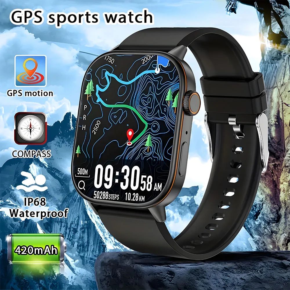 2025 Новые спортивные умные часы с GPS, оригинальные мужские компасы, IP68, водонепроницаемые, 2,01 дюйма, HD AMOLED-экран, трекер, монитор здоровья, умные часы
2025 Новые спортивные умные часы с GPS, оригинальные мужские компасы, IP68, водонепроницаемые, 2,01 дюйма, HD AMOLED-экран, трекер, монитор здоровья, умные часы