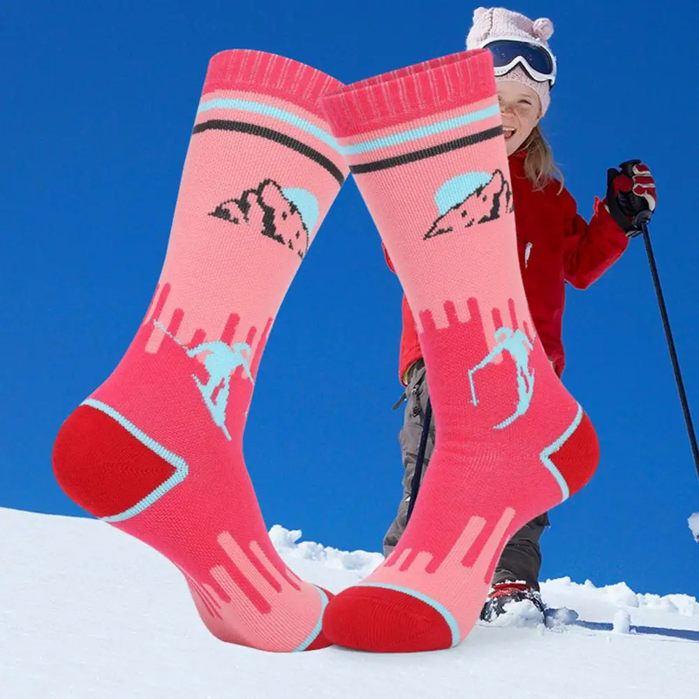 1 Pair Ski Socks Sweat-absorbing Fine Workmanship Keep Warm Soft Thick Kids Boot Ski Socks Snow Socks for Outdoor
1 Pair Ski Socks Sweat-absorbing Fine Workmanship Keep Warm Soft Thick Kids Boot Ski Socks Snow Socks for Outdoor