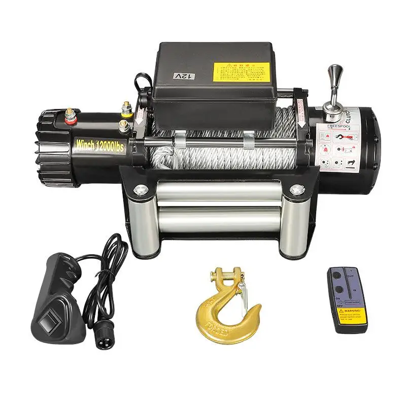 High Quality 6000lbs Off-Road 4WD Electric Winch with Stainless Steel Wire Rope 15m Lifting Height 1.1kW Motor for Vehicles
High Quality 6000lbs Off-Road 4WD Electric Winch with Stainless Steel Wire Rope 15m Lifting Height 1.1kW Motor for Vehicles