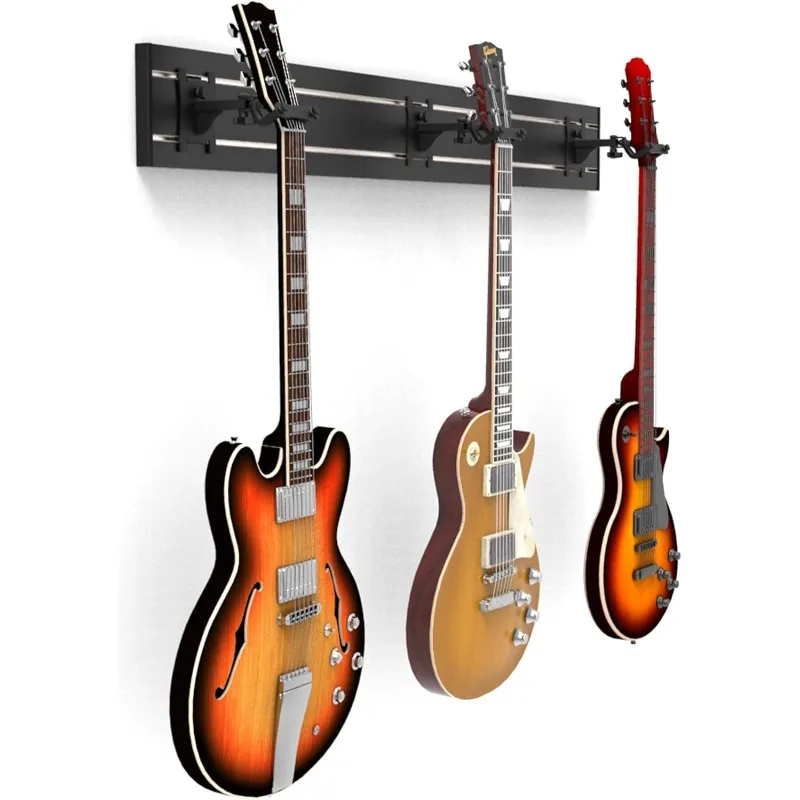 DLDIRECT Horizontal Guitar Wall Mount + 3 Black Hooks: Rack & Hanger Holder Stand, Banjo Ukulele Violin Organizer -48~'' Black
DLDIRECT Horizontal Guitar Wall Mount + 3 Black Hooks: Rack & Hanger Holder Stand, Banjo Ukulele Violin Organizer -48~'' Black