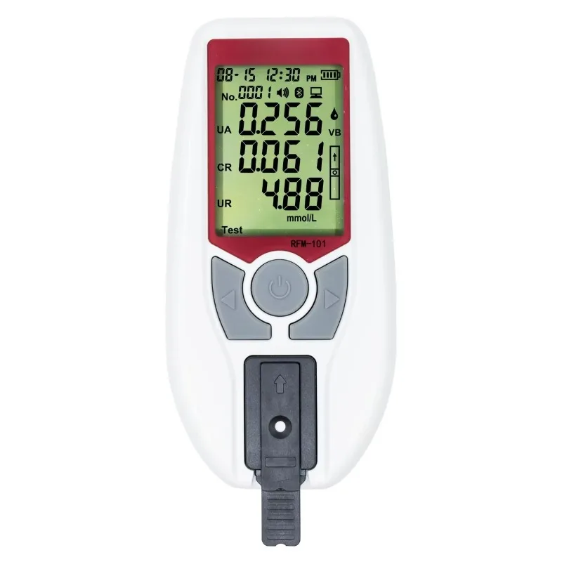 Kidney Function Test Renal Function Meter Uric Acid+Creatinine+Urea 3 In1Test Analyzer with Lab Quality for Clinic Use
Kidney Function Test Renal Function Meter Uric Acid+Creatinine+Urea 3 In1Test Analyzer with Lab Quality for Clinic Use