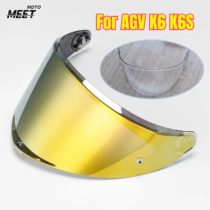 Helmet Visor for AGV K6 Motorcycle Helmets Night Vision Visor Lens Case Helmet Lens Windshield Motorcycle Accessories
Helmet Visor for AGV K6 Motorcycle Helmets Night Vision Visor Lens Case Helmet Lens Windshield Motorcycle Accessories