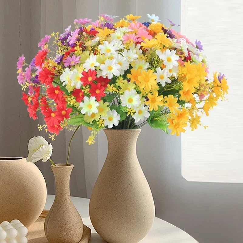 Daisy Artificial Flowers Bouquet, Fake Floral for Home Room, Garden, Wedding, Outdoor & DIY Vase Decoration
Daisy Artificial Flowers Bouquet, Fake Floral for Home Room, Garden, Wedding, Outdoor & DIY Vase Decoration