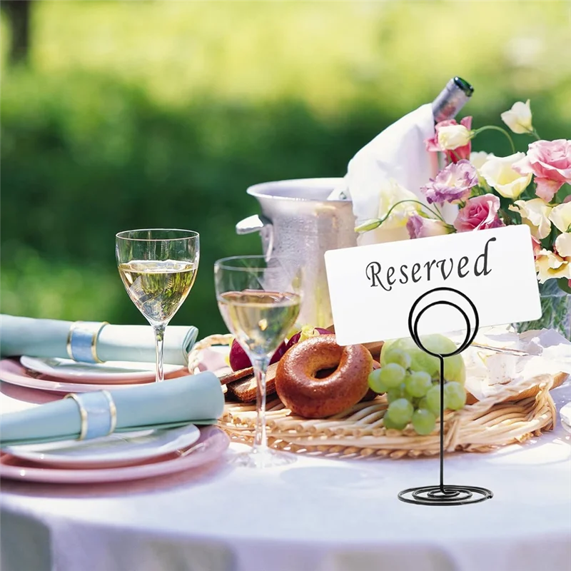 BYBS-36 Pcs Table Number Holders 3 Size Place Card Holder Name Numbers Menu Memo Note Card Picture Photo Holder Clip Stand
BYBS-36 Pcs Table Number Holders 3 Size Place Card Holder Name Numbers Menu Memo Note Card Picture Photo Holder Clip Stand