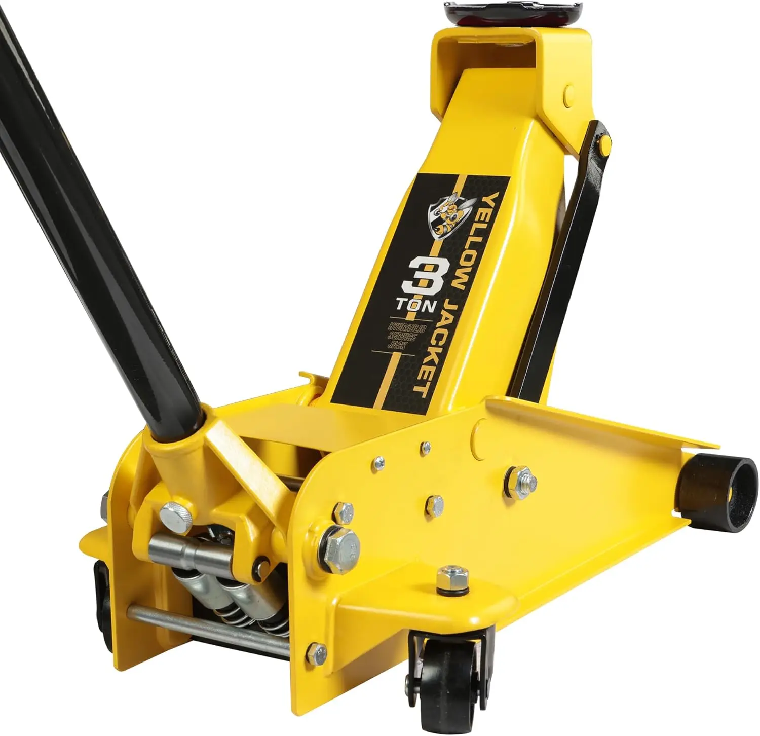Hydraulic Floor Jack, Quickly Lift Car Jack with Dual Pumps, Heavy Duty Steel Service Jack, 3 Ton (6600 lb) Capacity
Hydraulic Floor Jack, Quickly Lift Car Jack with Dual Pumps, Heavy Duty Steel Service Jack, 3 Ton (6600 lb) Capacity