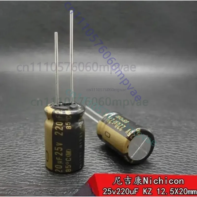 30pcs Japanese original Nichicon MUSE KZ 220uF 25v imported fever audio electrolytic capacitor 12.5x20mm
30pcs Japanese original Nichicon MUSE KZ 220uF 25v imported fever audio electrolytic capacitor 12.5x20mm
