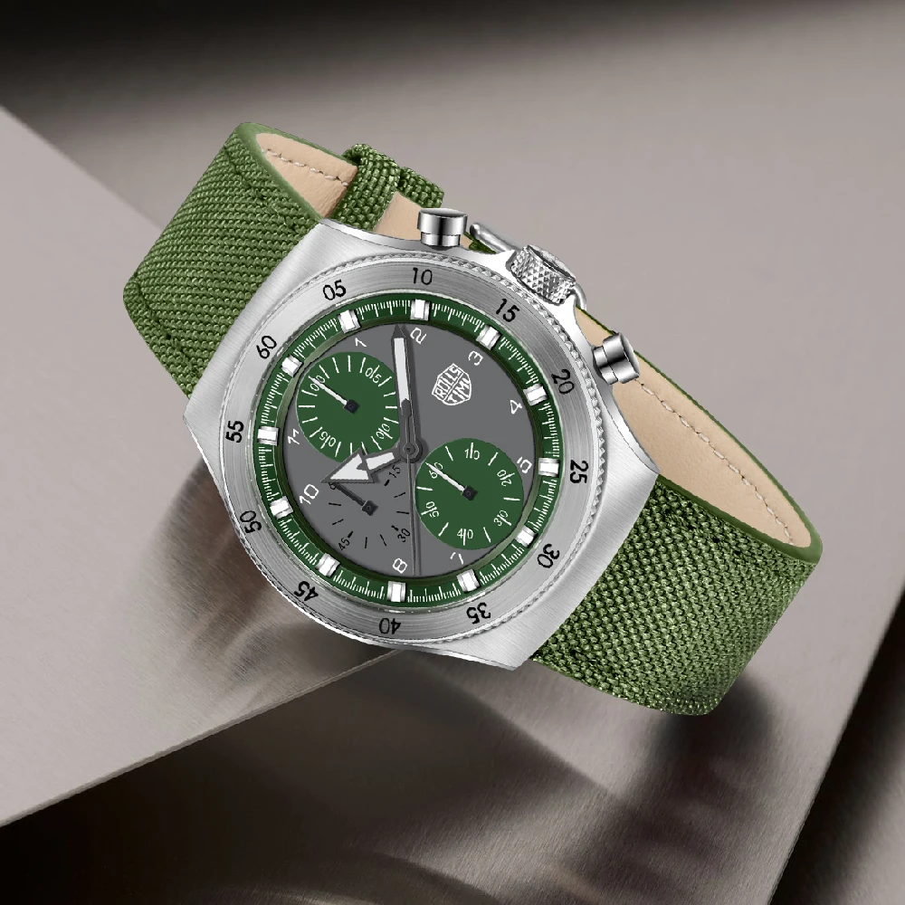 2025 New RollsTimi Brand men's Quartz Automatic Chronograph Watch Men's Exquisite Gifts LED Luminous Waterproof 100M Watches
2025 New RollsTimi Brand men's Quartz Automatic Chronograph Watch Men's Exquisite Gifts LED Luminous Waterproof 100M Watches