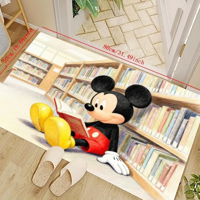 1 шт. Disney Mickey Mouse Reading in Library Design напольный коврик, мягкий нескользящий моющийся коврик для детской комнаты, спальни, детской комнаты, Pl
1 шт. Disney Mickey Mouse Reading in Library Design напольный коврик, мягкий нескользящий моющийся коврик для детской комнаты, спальни, детской комнаты, Pl