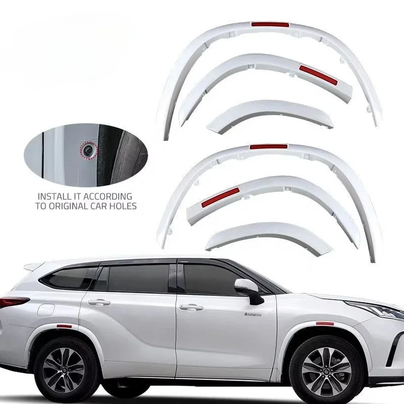 High Quality Material Fender Flare Kit From Car Eyebrows Wheel Cover FOR HIGHLANDER 2021-
High Quality Material Fender Flare Kit From Car Eyebrows Wheel Cover FOR HIGHLANDER 2021-