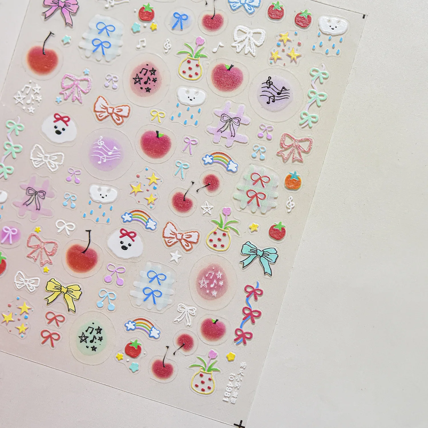 Colorful Balloon Cute Puppy Flower Cherry Bowknot Love Happy Dog Animal Self Adhesive Nail Art Sticker Decoration Manicure Decal
Colorful Balloon Cute Puppy Flower Cherry Bowknot Love Happy Dog Animal Self Adhesive Nail Art Sticker Decoration Manicure Decal