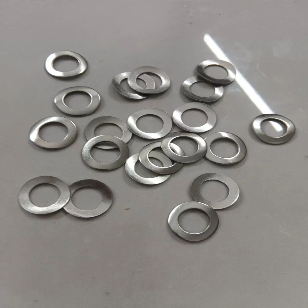 304 Stainless Steel Wave Washers M1.7-M10 Curved Spring Lock Washers Anti-Loose Gasket for Machinery Hardware
304 Stainless Steel Wave Washers M1.7-M10 Curved Spring Lock Washers Anti-Loose Gasket for Machinery Hardware