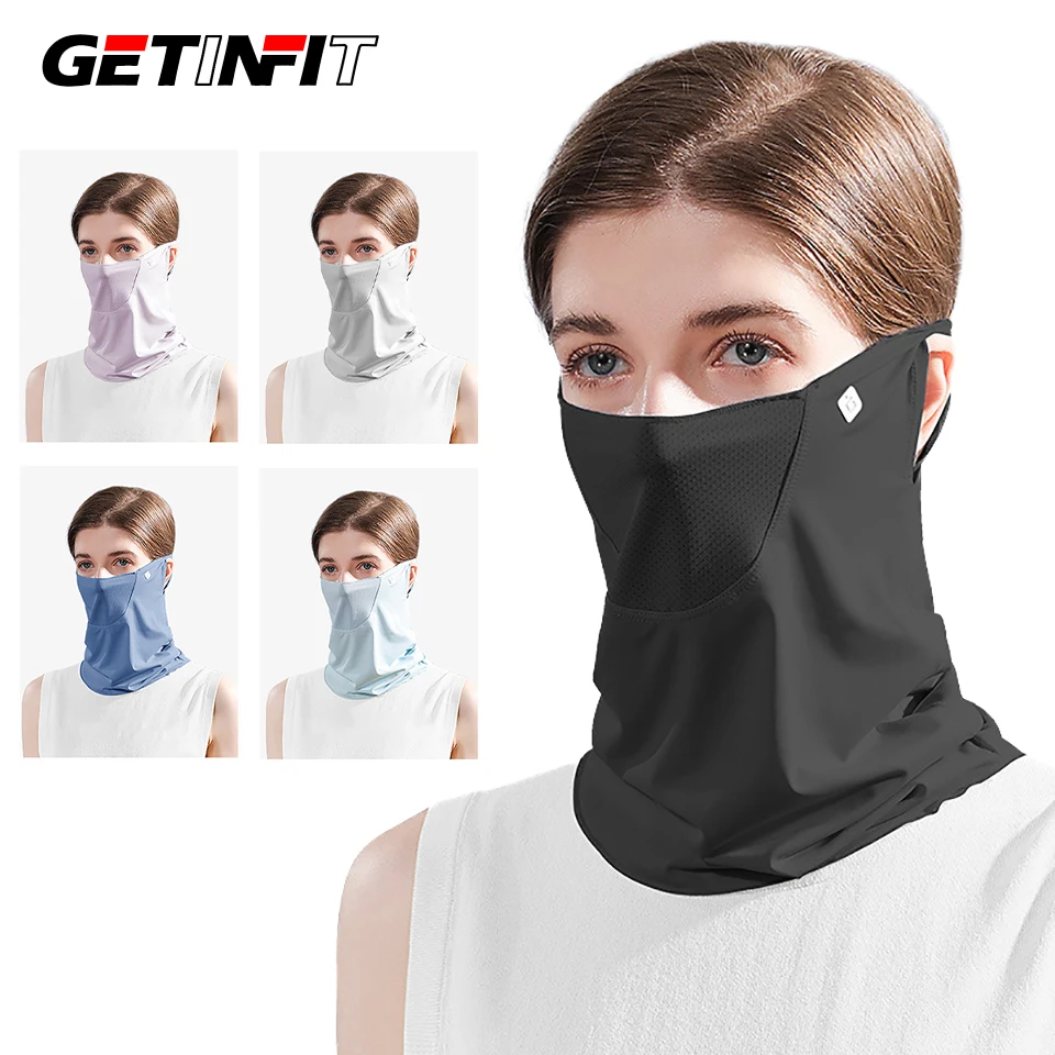 GETINFIT Summer Ear-hanging Headscarves Sun-protective Breathable Ice Silk Mask Sunshade UV Protection Quick-drying Neck Cover
GETINFIT Summer Ear-hanging Headscarves Sun-protective Breathable Ice Silk Mask Sunshade UV Protection Quick-drying Neck Cover