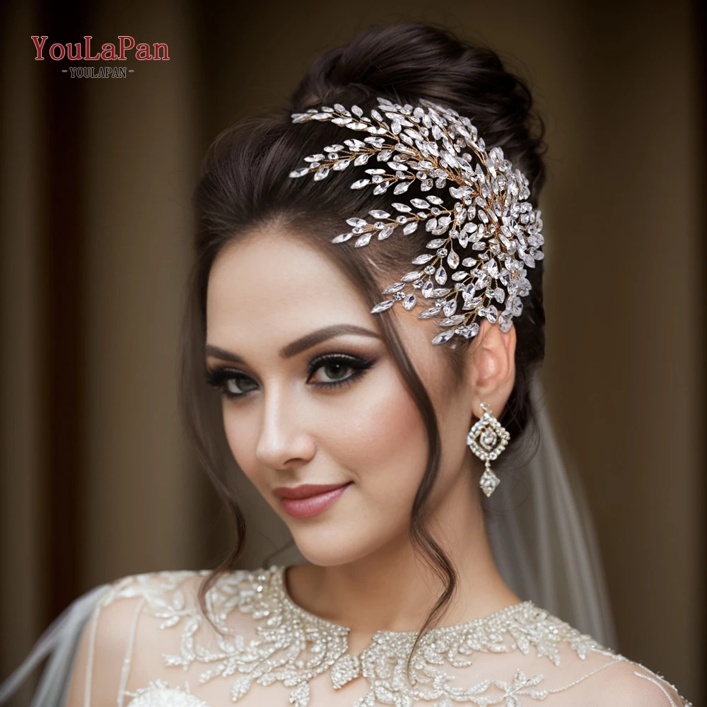 YouLaPan Rhinestone Bridal Headpiece Wedding Headwear Hair Accessories Woman Headband Jewelry Bride Headdresses for Party HP438
YouLaPan Rhinestone Bridal Headpiece Wedding Headwear Hair Accessories Woman Headband Jewelry Bride Headdresses for Party HP438