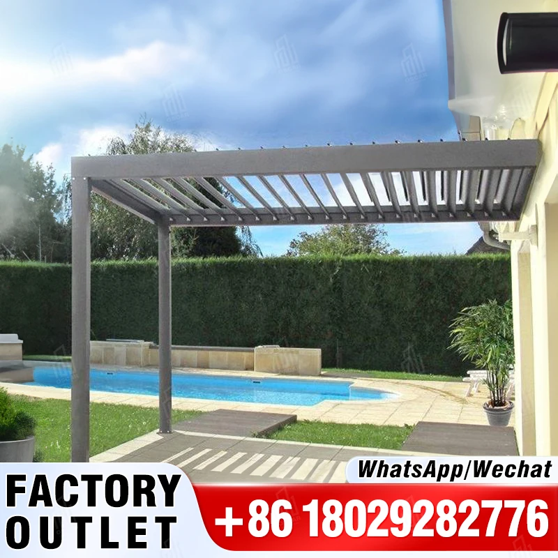 oscaracso Outdoor Garden Permanent Automatic Vented Roof Gazebo Canopy With Glass Door and Curtains
oscaracso Outdoor Garden Permanent Automatic Vented Roof Gazebo Canopy With Glass Door and Curtains