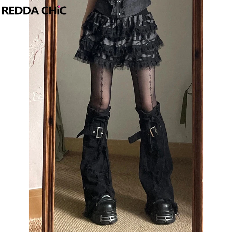Юбка-гетры ReddaChic женская с перекрещивающимися лямками, однотонная джинсовая короткая юбка с оборками, в стиле ретро, уличная одежда
Юбка-гетры ReddaChic женская с перекрещивающимися лямками, однотонная джинсовая короткая юбка с оборками, в стиле ретро, уличная одежда